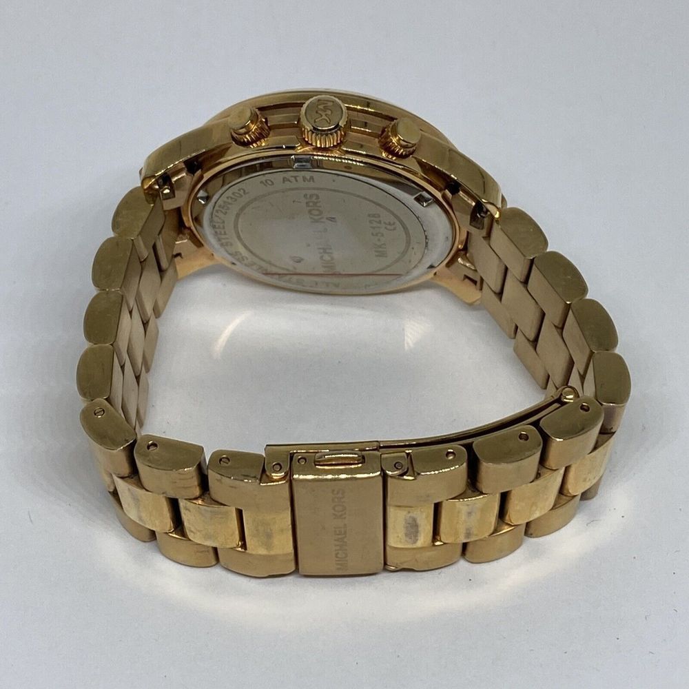 Michael Kors Runway MK5128 Womens Stainless Steel Analog Dial Quartz Watch MP207 - Picture 11 of 12